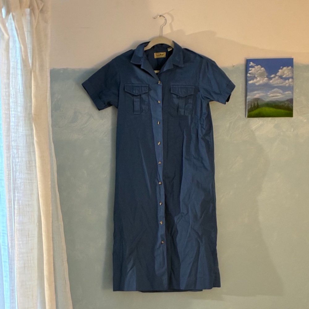 L.L. Bean Classic Blue Shirt